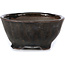 Round brown bonsai pot by Bonsai - 74 x 74 x 37 mm