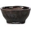 Vaso per bonsai rotondo marrone di Bonsai - 74 x 74 x 37 mm