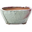 Pot à bonsaï carré multicolore par Bonsai - 120 x 115 x 55 mm