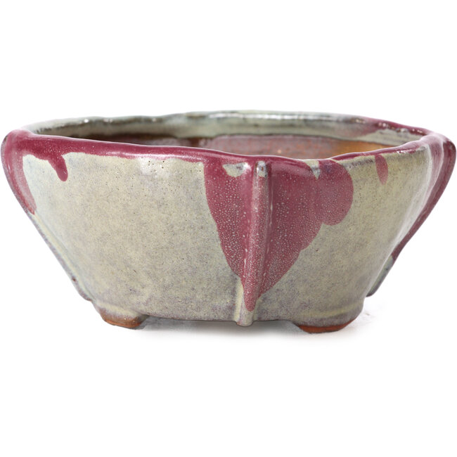 Pot à bonsaï carré multicolore par Bonsai - 120 x 115 x 55 mm