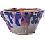 Pot à bonsaï carré multicolore par Bonsai - 120 x 120 x 73 mm