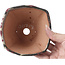 Vaso per bonsai quadrato multicolore di Bonsai - 126 x 126 x 74 mm