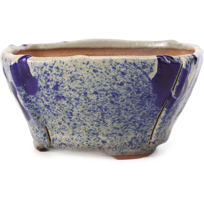 Square multicolor bonsai pot by Bonsai - 115 x 115 x 60 mm