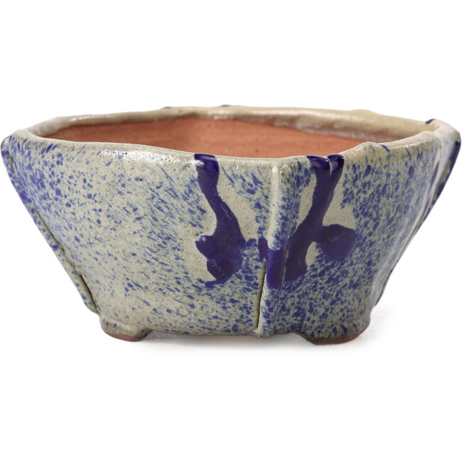 Vaso per bonsai quadrato multicolore di Bonsai - 115 x 115 x 60 mm