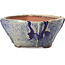 Pot à bonsaï carré multicolore par Bonsai - 115 x 115 x 60 mm