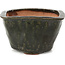 Pot à bonsaï carré vert par Bonsai - 115 x 105 x 71 mm