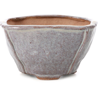 Bonsai 120 mm square light blue bonsai pot by Bonsai, Japan