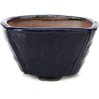 Bonsai 117 mm square blue bonsai pot by Bonsai, Japan