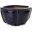 Square blue bonsai pot by Bonsai - 104 x 104 x 65 mm