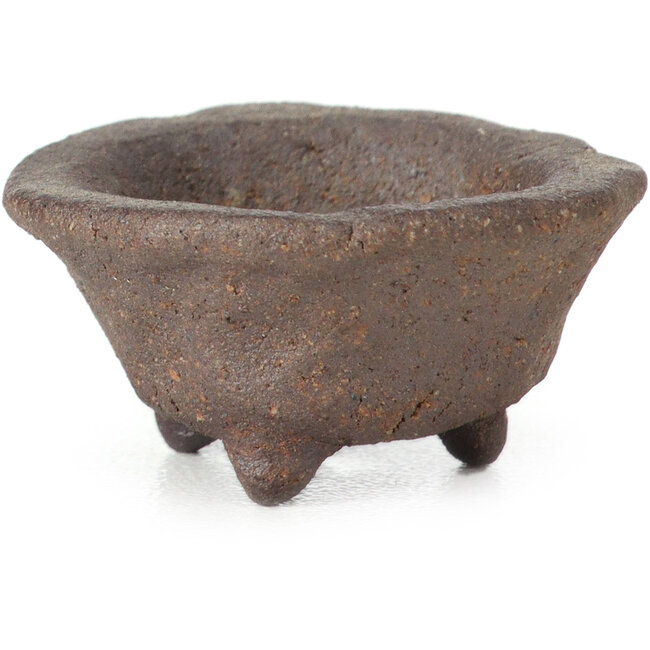 Maceta de bonsái redonda sin esmaltar - 30 x 30 x 10 mm