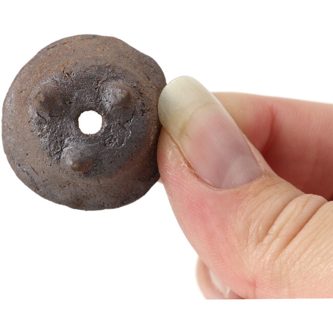 Maceta de bonsái redonda sin esmaltar - 30 x 30 x 10 mm