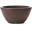Round unglazed bonsai pot by Bigei - 75 x 75 x 40 mm