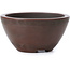 Pot à bonsaï rond non émaillé par Bigei - 75 x 75 x 40 mm