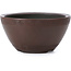 Round unglazed bonsai pot by Bigei - 74 x 74 x 40 mm