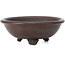 Pot à bonsaï rond non émaillé par Bigei - 100 x 100 x 40 mm