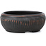 Pot à bonsaï rond non émaillé par Bigei - 100 x 100 x 38 mm