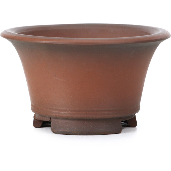 Pot à bonsaï rond non émaillé par Bigei - 70 x 70 x 40 mm