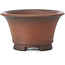 Round unglazed bonsai pot by Bigei - 70 x 70 x 40 mm