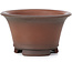 Round unglazed bonsai pot by Bigei - 70 x 70 x 40 mm