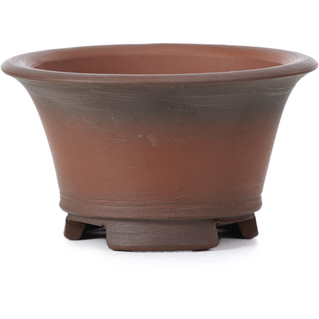 Pot à bonsaï rond non émaillé par Bigei - 70 x 70 x 40 mm