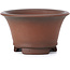 Round unglazed bonsai pot by Bigei - 70 x 70 x 40 mm