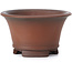 Round unglazed bonsai pot by Bigei - 70 x 70 x 40 mm