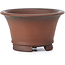 Pot à bonsaï rond non émaillé par Bigei - 70 x 70 x 40 mm