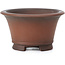 Round unglazed bonsai pot by Bigei - 70 x 70 x 40 mm