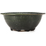 Pot à bonsaï rond vert par Bigei - 153 x 153 x 55 mm