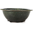 Pot à bonsaï rond vert par Bigei - 153 x 153 x 55 mm