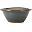Pot à bonsaï rond bleu par Bigei - 154 x 154 x 62 mm