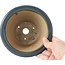 Runde blaue Bonsaischale von Bigei - 154 x 154 x 62 mm