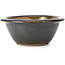 Pot à bonsaï rond bleu par Bigei - 154 x 154 x 62 mm