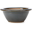 Pot à bonsaï rond bleu par Bigei - 154 x 154 x 62 mm
