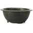 Pot à bonsaï rond vert par Bigei - 150 x 150 x 61 mm
