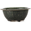 Pot à bonsaï rond vert par Bigei - 150 x 150 x 61 mm