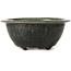Pot à bonsaï rond vert par Bigei - 150 x 150 x 61 mm