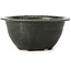Pot à bonsaï rond vert par Bigei - 159 x 159 x 70 mm