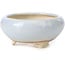 Round blue bonsai pot by Bigei - 87 x 87 x 39 mm