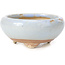 Round blue bonsai pot by Bigei - 87 x 87 x 39 mm