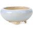 Round blue bonsai pot by Bigei - 87 x 87 x 39 mm