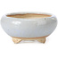 Pot à bonsaï rond bleu par Bigei - 87 x 87 x 39 mm
