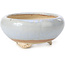 Pot à bonsaï rond bleu par Bigei - 87 x 87 x 39 mm