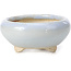 Round blue bonsai pot by Bigei - 87 x 87 x 39 mm