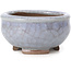 Round blue bonsai pot by Bigei - 70 x 70 x 40 mm