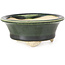 Pot à bonsaï rond vert par Bigei - 87 x 87 x 35 mm
