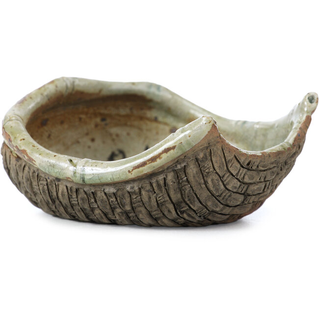 Maceta de bonsái multicolor con forma de cesta de Bigei - 100 x 95 x 47 mm