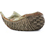 Pot à bonsaï multicolore en forme de panier par Bigei - 100 x 95 x 47 mm