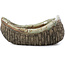 Pot à bonsaï multicolore en forme de panier par Bigei - 100 x 95 x 47 mm