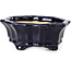 Mokko blue bonsai pot by Shozan - 107 x 90 x 39 mm